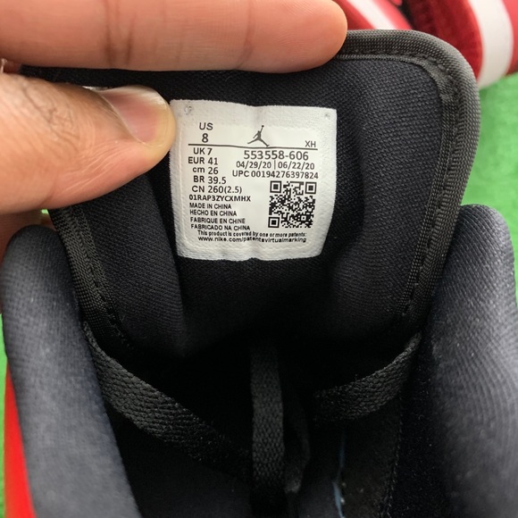 *NEW* Air Jordan 1 Low “Reverse Bred” (Sz 8) - Picture 9 of 11
